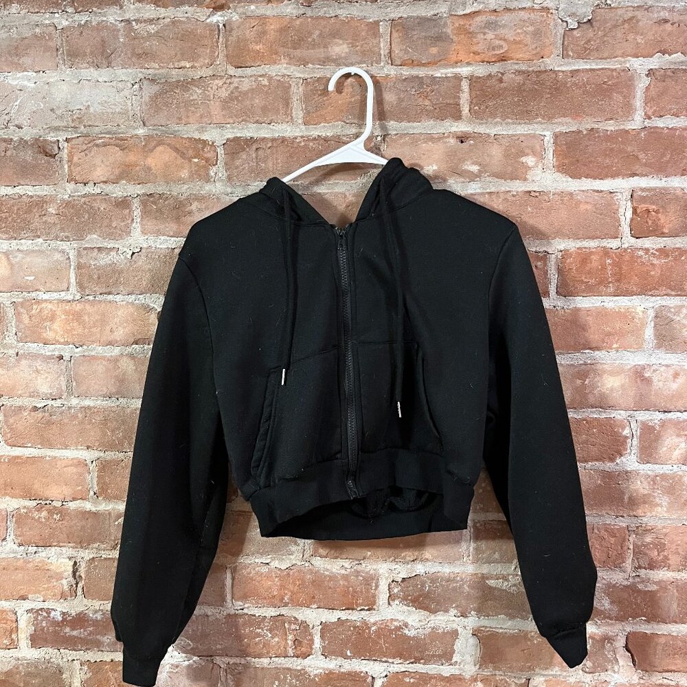 Black Cropped Jacket